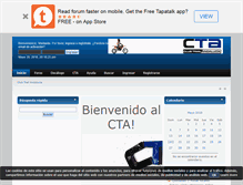 Tablet Screenshot of club-trail-andalucia.com
